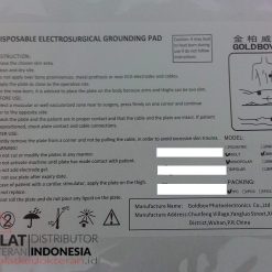disposable electrosurgical grounding pad