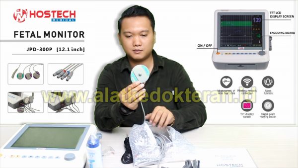 "Fetal monitor adalah alat yang digunakan untuk memonitoring keadaan janin dalam kandungan dengan mencatat setiap perubahan denyut jantung janin."