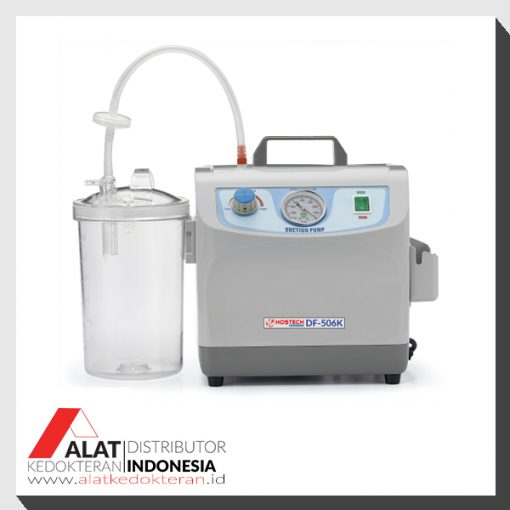 produk jual suction pump portable merk hostech df 506k, Suction dengan berat kurang lebih dari 10kg, adanya pegangan jadi sangat mudah dibawa kemana saja