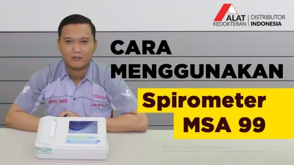 Spirometer adalah alat yang digunakan untuk mengukur seberapa baik fungsi paru - paru pasien dan dapat mencatat serta menampilkannya dalam bentuk grafik.